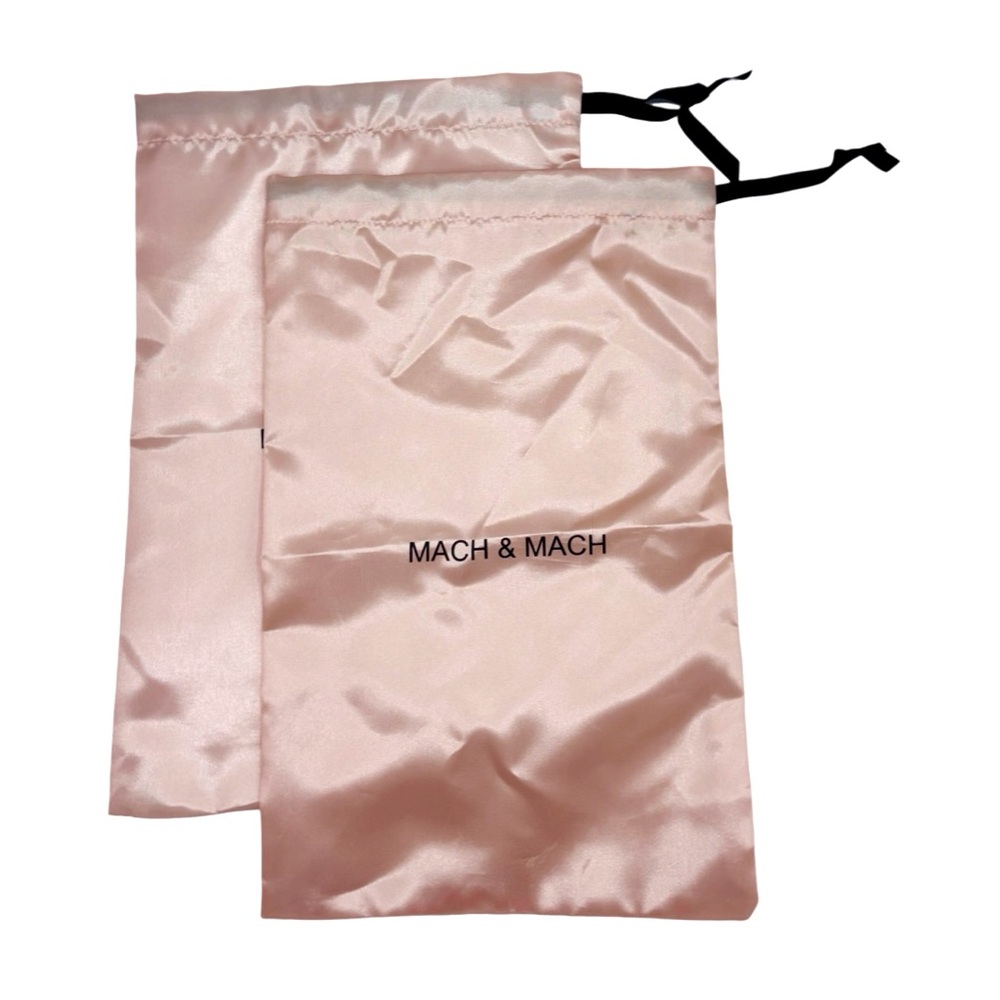New - Mach & Mach Shoe Dust Bags - 9.5" W x 13.5" H - Qty 2